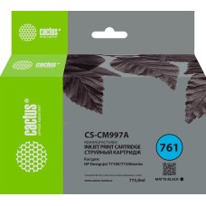 Картридж CACTUS Картридж CS-CM997A, №761, черный матовый / CS-CM997A