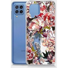 BORASCO Чехол (клип-кейс) ArtWorks, для Samsung Galaxy M32, прозрачный/рисунок [51430]