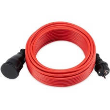 STARWIND Удлинитель силовой ST-PS1.20/R-16, розеток 1шт, 3x1.0 кв.мм, 16A, 20м, ПВС, без катушки, красный
