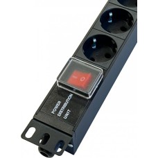 NTSS Блок распределения питания -PDU-DA2030, горизонт.размещ., SchukoХ8, Тип вход. тока 16A