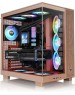 THERMALTAKE Корпус ATX View 380 XL TG ARGB Gravel Sand, Midi-Tower, без БП, коричневый [ca-11e-00mgwn-00]