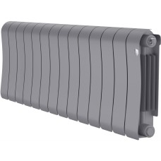 Радиатор ROYAL THERMO Радиатор биметаллический Infinity 300 Silver Satin - 14 секц