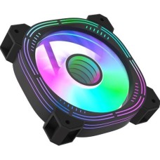 FORMULA Вентилятор Nulight 12BK 120мм, 3-pin, от БП:4-pin (Molex), 1200об/мин, 19.06 дБ, RGB, черный, Ret [nulight 12bk fr]