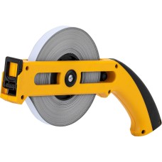 DENZEL Рулетка геодезическая 50 м х 13 мм, открытый корпус, металлическая лента 31492