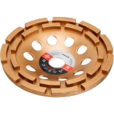 MATRIX Чашка алмазная зачистная, 150 мм, двухрядная 72996