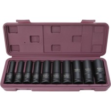 Набор головок THORVIK Набор головок торцевых ударных глубоких 1/2 DR, 10-24 мм, 10 предметов, S23S2110S (54446)