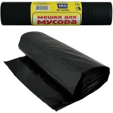 MULTIDOM Мешки для мусора ПВД 90х110 180л 10шт. 40 мкм. (ролик) 180л
