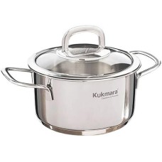 Кастрюля Kukmara Safia 1.2 л, диаметр 16 см, со стеклянной крышкой (SF-CA1216G)
