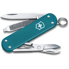 VICTORINOX Нож перочинный Classic SD Alox Wild Jungle (0.6221.242G) 58мм 7функц. подар.коробка