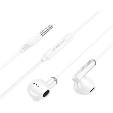 BOROFONE Наушники вкладыши AUX разъем с МК длина 1.2м BM89 Surpass (White)
