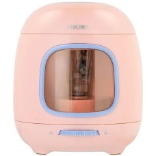 DELI Точилка для карандашей VA13 PINK электрическая, розовый
