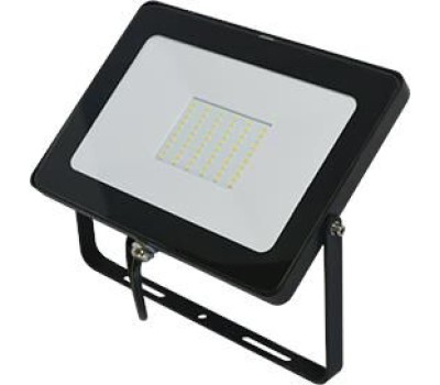 Светодиодный Прожектор ECOLA JPBV50ELB 50.0W 220V 4200K IP65 тонкий Черный 221х154х20