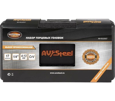 Набор инструментов AV STEEL (AV-011017) 17 предм. профессион