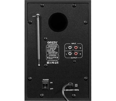 Акустика 2.1 GINZZU GM-406