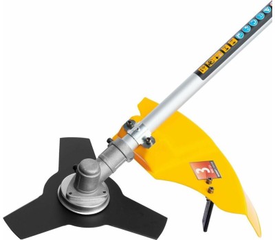 Триммеры DENZEL Триммер электрический TE-1200, 1200 Вт, 380 мм, катушка, диск, разборная штанга 96611 (1 коробка)