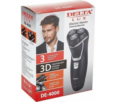 Бритва DELTA LUX DE-4000 black
