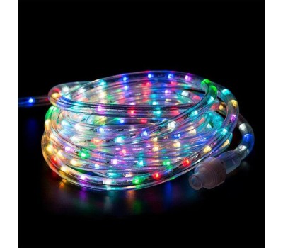 Гирлянда NEON-NIGHT (245-109) ДЮРАЛАЙТ LED, С ДИНАМИКОЙ (2W) - RGB O13ММ, 36LED/М, 6М