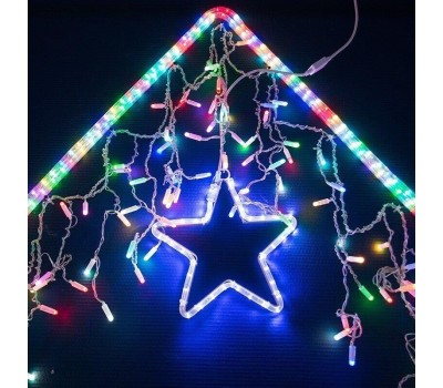 Гирлянда NEON-NIGHT (245-109) ДЮРАЛАЙТ LED, С ДИНАМИКОЙ (2W) - RGB O13ММ, 36LED/М, 6М