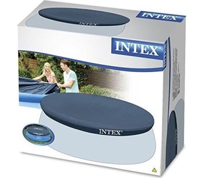 Тент для надувного бассейна INTEX Тент для надувного бассейна EASY SET 376 см (выступ 30 см) .(в коробке) . Арт. 28026
