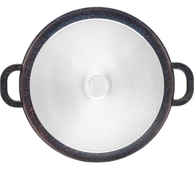 Жаровня ТРАДИЦИЯ ТС9263 а/пр литая 26см стекл/кр Сапфир