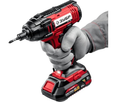 Винтоверт ЗУБР ГВЛ-255-22 18В, 2аккум., кейс