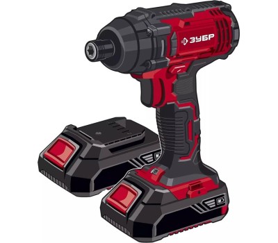 Винтоверт ЗУБР ГВЛ-255-22 18В, 2аккум., кейс