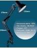 Светильник настольный ULTRAFLASH (12895) UF-312P С02 , черный