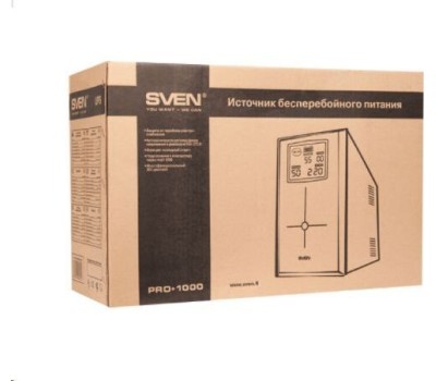 Источник бесперебойного питания SVEN PRO 1000