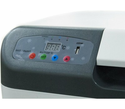 Автомобильный холодильник AVS CC-27WBC (программное цифровое управление, USB-порт)27л 12V/24V/220V
