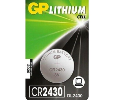 Литиевые дисковые батарейки GP (10805) CR2430-2C5 (CR2430)