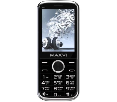 Телефон мобильный MAXVI Р30 Black