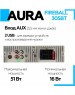Автомагнитола AURA FIREBALL-305BT USB/SD ресивер