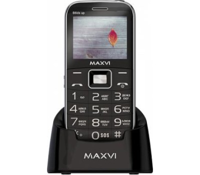 Телефон мобильный MAXVI B6ds up Black