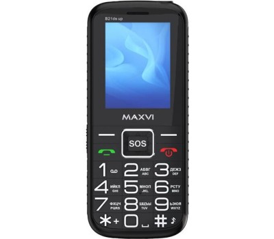Телефон мобильный MAXVI B6ds up Black