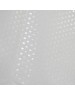 Штора САНАКС 06-10 Штора для ванной комнаты, БЕЛАЯ матовая, рельефная, с кольцами, 180 х180 см, PEVA