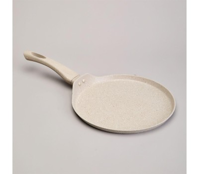 Сковорода AGNESS 932-519 LATTE блинная с а/приг.покрытием 24Х2см индукция