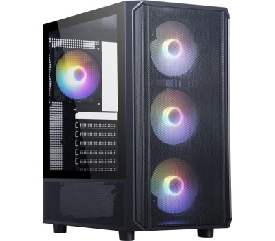 ACCORD Корпус 3602 черный без БП ATX 8x120mm 6x140mm 3x200mm 2xUSB3.0 audio bott PSU