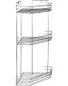 РОССИЯ RUS-385062-3 Полка для ванной 3-х ярусная угловая