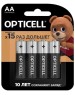 OPTICELL Батарея Basic LR6 AA (4шт) блистер