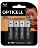 OPTICELL Батарея Basic LR6 AA (4шт) блистер