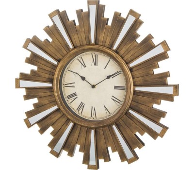 Часы настенные LEFARD 220-104 SWISS HOME БРОНЗА 50*50*4см циферблат d20см