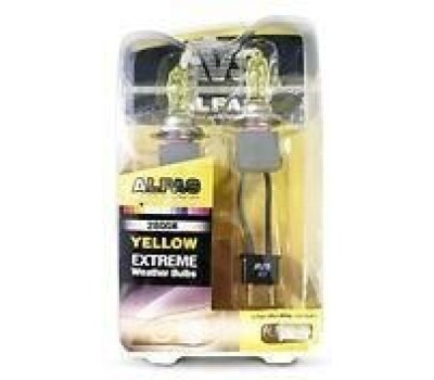 Лампа галогенная AVS Газонаполненные ALFAS Extreme Weather 2800К H7 12V 85W, комплект 2+2 (W5W) шт