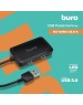 BURO Разветвитель USB 3.0 BU-HUB4-U3.0-S 4порт. черный