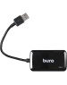 BURO Разветвитель USB 3.0 BU-HUB4-U3.0-S 4порт. черный
