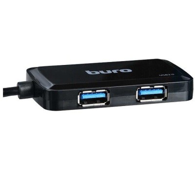 BURO Разветвитель USB 3.0 BU-HUB4-U3.0-S 4порт. черный