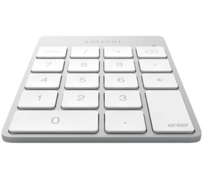 Блок клавиатуры SATECHI Беспроводной цифровой блок клавиатуры Aluminum Slim Keypad Numpad. Цвет серебристый