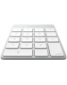 Блок клавиатуры SATECHI Беспроводной цифровой блок клавиатуры Aluminum Slim Keypad Numpad. Цвет серебристый