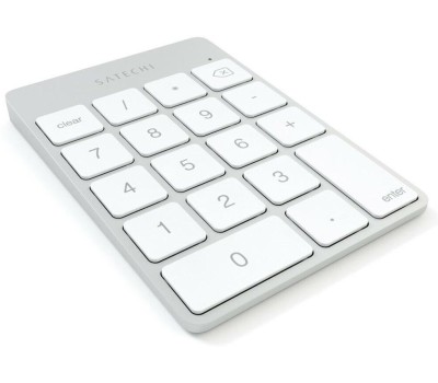 Блок клавиатуры SATECHI Беспроводной цифровой блок клавиатуры Aluminum Slim Keypad Numpad. Цвет серебристый