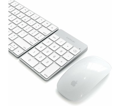 Блок клавиатуры SATECHI Беспроводной цифровой блок клавиатуры Aluminum Slim Keypad Numpad. Цвет серебристый