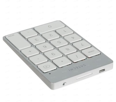 Блок клавиатуры SATECHI Беспроводной цифровой блок клавиатуры Aluminum Slim Keypad Numpad. Цвет серебристый